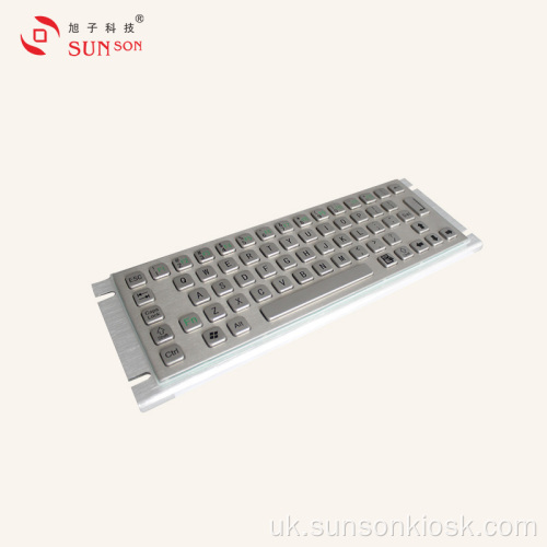 Посилена клавіатура для захисту від бунтів для інформаційного кіоску